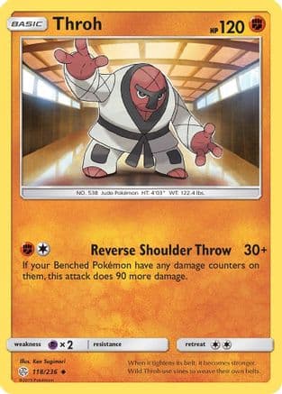 Throh — SM - Cosmic Eclipse Pokémon TCG card by Ken Sugimori