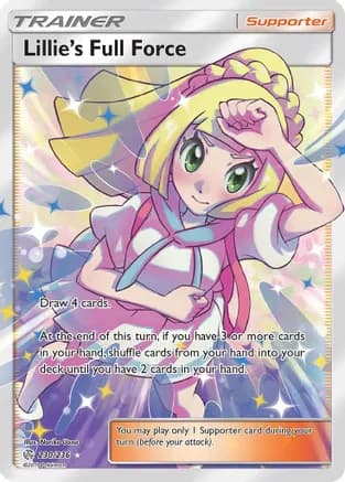 Lillie's Full Force (Full Art) — SM - Cosmic Eclipse