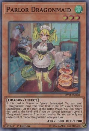 Parlor Dragonmaid — Yu-Gi-Oh! card
