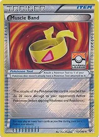 Muscle Band - 121/146 - (Pokemon League) — League & Championship Cards