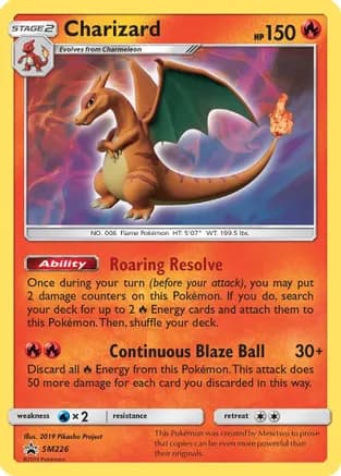 Charizard - SM226 — SM Promos