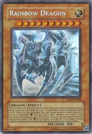 Rainbow Dragon (Ghost Rare) (Chaos Neos Misprint) — Tactical Evolution