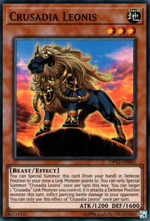 Crusadia Leonis — OTS Tournament Pack 12 Yu-Gi-Oh! card by KAZUKI TAKAHASHI