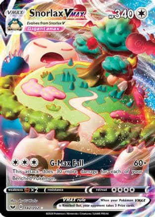 Snorlax VMAX — Pokémon TCG card