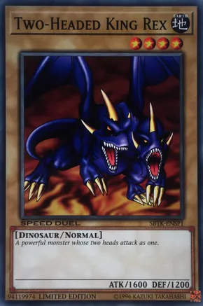 Two-Headed King Rex — Speed Duel: Trials of the Kingdom