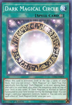 Dark Magical Circle — Legendary Duelists: Magical Hero Yu-Gi-Oh! card by KAZUKI TAKAHASHI