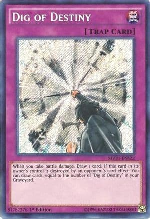 Dig of Destiny — The Dark Side of Dimensions Movie Pack: Secret Edition Yu-Gi-Oh! card by KAZUKI TAKAHASHI