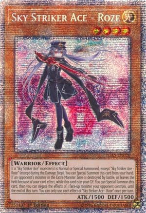 Sky Striker Ace - Roze (Starlight Rare) — Yu-Gi-Oh! card