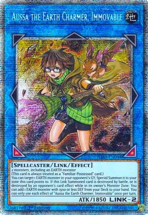 Aussa the Earth Charmer, Immovable (Starlight Rare) — Yu-Gi-Oh! card