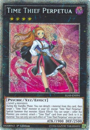 Time Thief Perpetua (Starlight Rare) — Yu-Gi-Oh! card
