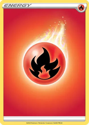 Fire Energy — SWSH01: Sword & Shield Base Set