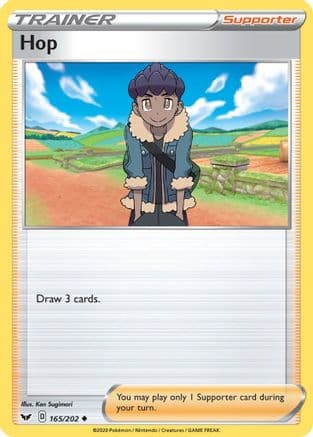 Hop — SWSH01: Sword & Shield Base Set Pokémon TCG card by Ken Sugimori