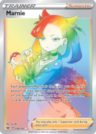 Marnie (Secret) — Pokémon TCG card