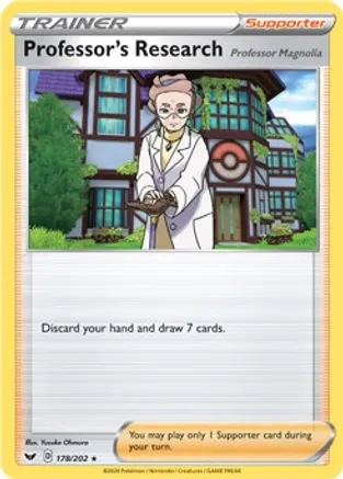 Professor's Research [Professor Magnolia] - 178/202 (Non-Holo) — Deck Exclusives