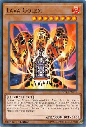Lava Golem — Yu-Gi-Oh! card