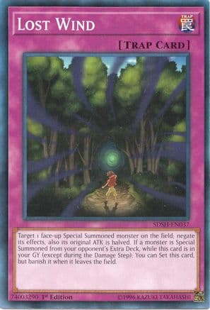 Lost Wind — Structure Deck: Shaddoll Showdown Yu-Gi-Oh! card by KAZUKI TAKAHASHI