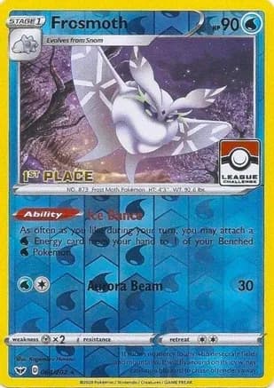 Frosmoth - 064/202 (League Challenge) [1st Place] — League & Championship Cards
