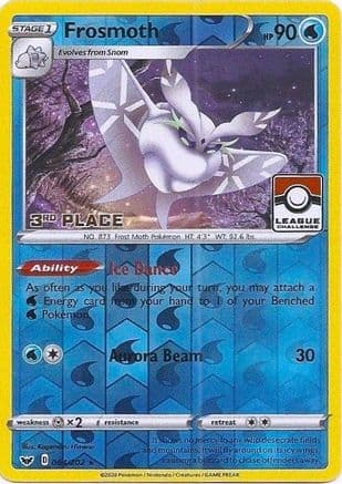 Frosmoth - 064/202 (League Challenge) [3rd Place] — League & Championship Cards Pokémon TCG card by Kagemaru Himeno