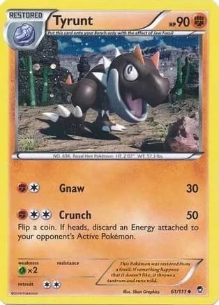 Tyrunt - 61/111 (Cosmos Holo) — Miscellaneous Cards & Products