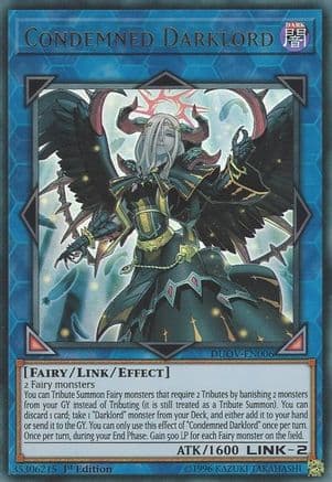 Condemned Darklord — Yu-Gi-Oh! card