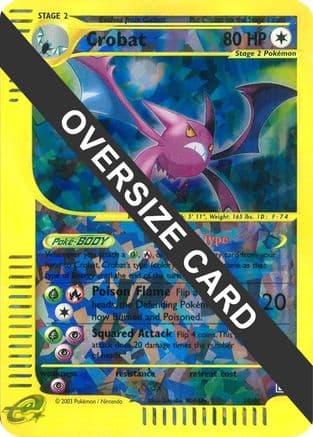 Crobat - 10/12 (Box Topper) — Jumbo Cards