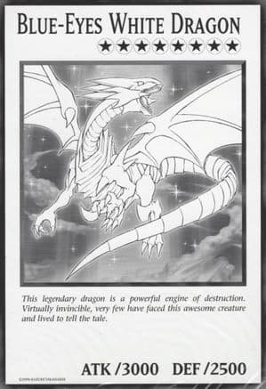 Blue-Eyes White Dragon (Oversized) — Duel Overload