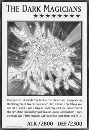 The Dark Magicians (Oversized) — Duel Overload