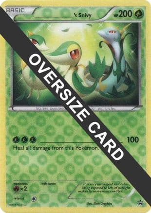 ______'s Snivy — Jumbo Cards Pokémon TCG card by Shin Graphics