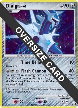 Dialga - DP26 (DP Black Star Promo) — Jumbo Cards Pokémon TCG card by Kozuekyuki Kuni