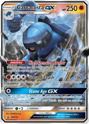 Carracosta GX - SM239 — SM Promos