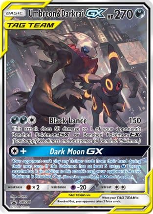 Umbreon & Darkrai GX - SM241 — SM Promos