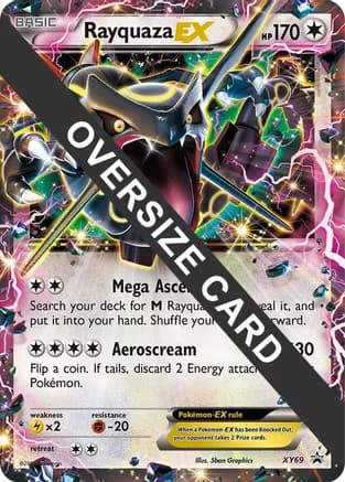 Rayquaza EX - XY69 — Jumbo Cards