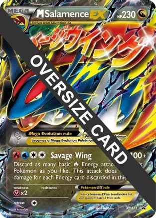 M Salamence EX - XY171 — Jumbo Cards