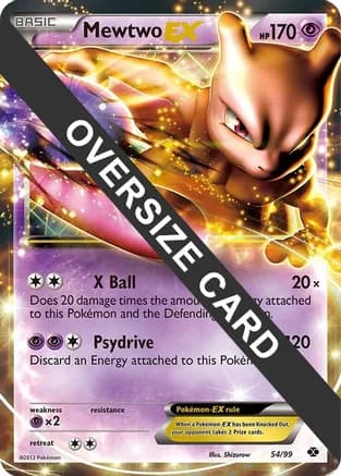 Mewtwo EX - 54/99 — Jumbo Cards