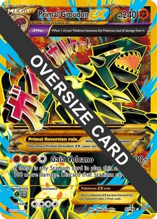 Primal Groudon EX - 97/98 — Jumbo Cards