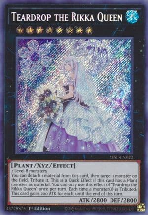 Teardrop the Rikka Queen — Yu-Gi-Oh! card