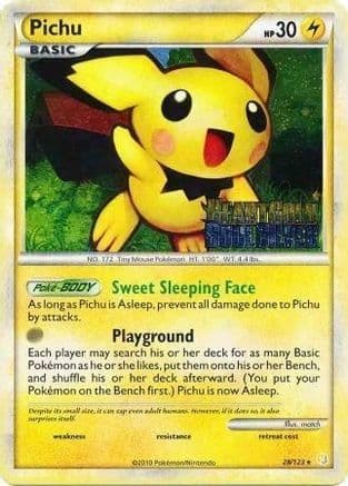 Pichu - 28/123 (Prerelease) — Nintendo Promos