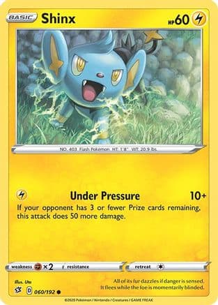 Shinx — SWSH02: Rebel Clash Pokémon TCG card by Uta