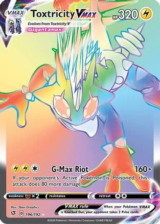 Toxtricity VMAX (Secret) — Pokémon TCG card