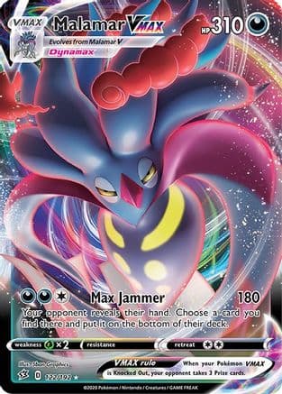 Malamar VMAX — SWSH02: Rebel Clash Pokémon TCG card by 5ban Graphics