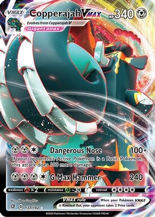 Copperajah VMAX — SWSH02: Rebel Clash Pokémon TCG card by 5ban Graphics