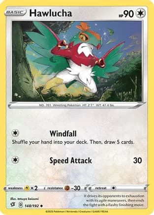 Hawlucha — SWSH02: Rebel Clash