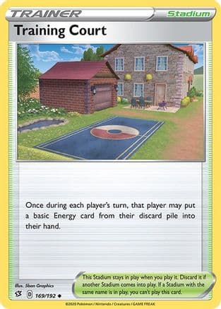 Training Court — SWSH02: Rebel Clash Pokémon TCG card by 5ban Graphics