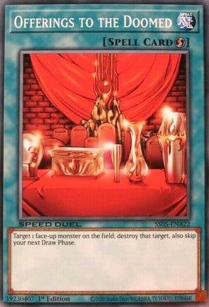 Offerings to the Doomed — Yu-Gi-Oh! card