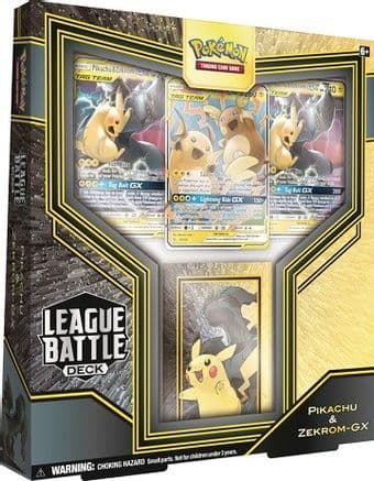 League Battle Decks [Pikachu & Zekrom GX] — Miscellaneous Cards & Products