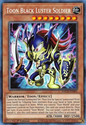 Toon Black Luster Soldier (CR) — Yu-Gi-Oh! card