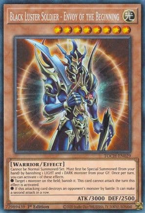Black Luster Soldier - Envoy of the Beginning (CR) — Yu-Gi-Oh! card