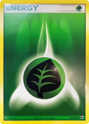 Grass Energy - 104/109 (EX Hidden Legends) — Deck Exclusives
