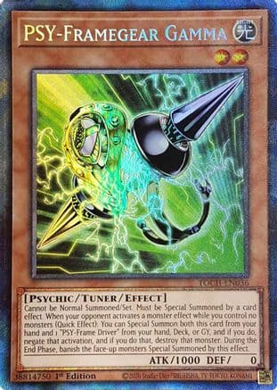PSY-Framegear Gamma (CR) — Toon Chaos Yu-Gi-Oh! card by Studio Dice