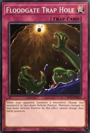 Floodgate Trap Hole — OTS Tournament Pack 13 Yu-Gi-Oh! card by Studio Dice